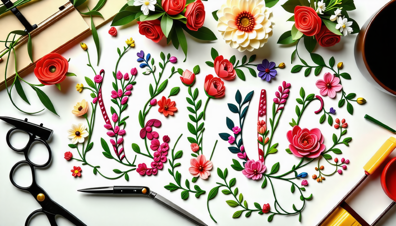 explore a stunning collection of beautiful floral fonts that are perfect for enhancing your crafting projects. discover unique styles and designs to bring your creative visions to life!