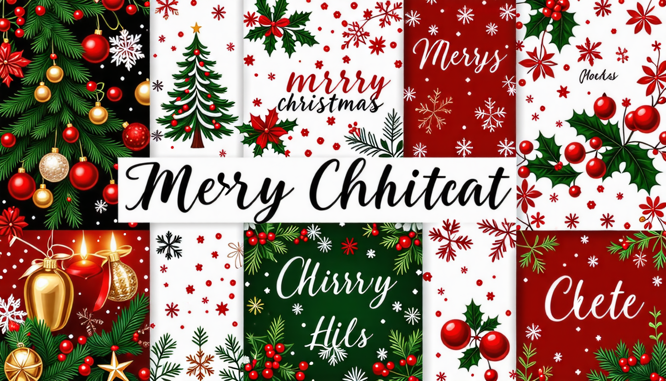 discover a delightful collection of christmas-themed fonts and wallpapers to elevate your holiday projects. perfect for adding festive flair to your designs, these unique resources will inspire creativity and holiday cheer!